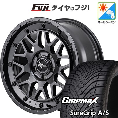 新品国産車用 5穴114.3車 オールシーズンタイヤ ホイール4本セット 215/45R18 シュアグリップ A/S(限定) MID WHEELS NITRO POWER M29 スティンガー 18インチ