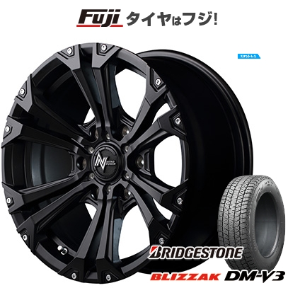 【新品】FJクルーザー | スタッドレスタイヤ ホイール4本セット | 265/70R17 | ブリヂストン ブリザック DM-V3 | NITRO POWER ジャベリン | 17インチ
