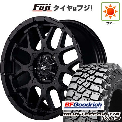 【新品】プラド/ハイラックス 夏タイヤ ホイール４本セット 265/70R17 BFグッドリッチ マッドテレーンT/A KM3 MID ナイトロパワー M28 バレット 17インチ