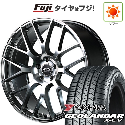 GEOLANDAR - 【新品国産車用5穴114.3】 | 夏タイア 車輪4本仕掛ける | 235/55R19 | ヨコハマ ジオランダー X-CV G057 | MID WHEELS MID EXCLUSIVE 028F | 8J 19in タイヤ、ホイール-夏タイヤ、ホイールセット