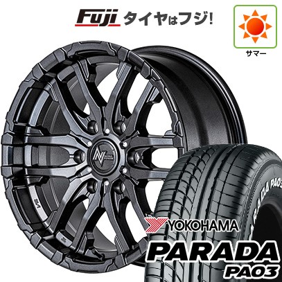 PARADA PA03 【新品】キャラバン 夏タイヤ ホイール4本セット 215 
