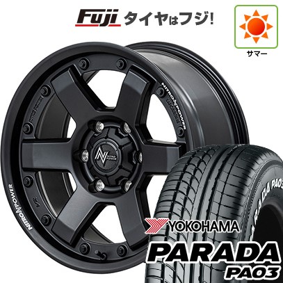 PARADA PA03 【新品】ハイエース200系 夏タイヤ ホイール4本セット