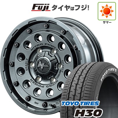 ナイトロパワー　TOYO H30 ハイエース　タイヤホイール4本セット マルカサービス ジムニーシエラ JB74 JB43 16インチ アルミ