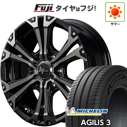 AGILIS 【新品】ハイエース200系 夏タイヤ ホイール4本セット 215
