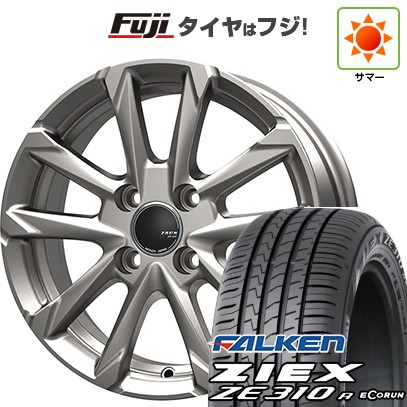 ZIEX 【新品国産車用 4穴100車】 夏タイヤ ホイール4本セット 185