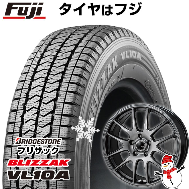 【新品】タウンエースバン専用 スタッドレスタイヤ ホイール４本セット 165/80R14 97/95N ブリヂストン ブリザック VL10A モンツァ ZACK JP 205 14インチ : fuji 26225 157497 45255 45255 : フジコーポレーション