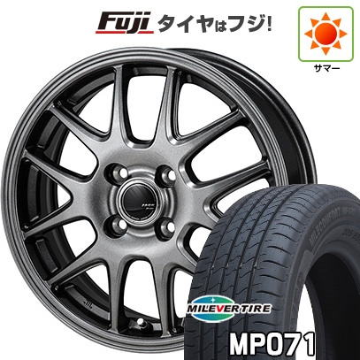 【新品国産車用4穴100】 | 夏タイヤ ホイール4本セット | 185/60R15 | ミレバー ミレコンフォート MP071(限定) | モンツァ ZACK JP-205 | 15インチ