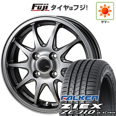 夏秋　ホイール4 ZIEX 【新品国産車用 4穴100車】 夏タイヤ ホイール4本セット 185