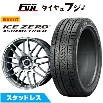 新品 レクサスRX 2022/11- スタッドレスタイヤ ホイール4本セット 235/55R20 アイスゼロアシンメトリコ WEDS デルモア LC.S レクサス・トヨタ車専用 20インチ