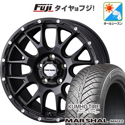 新品国産車用 5穴114.3車 オールシーズンタイヤ ホイール4本セット 235/55R18 マーシャル MH22(限定) WEDSアドベンチャー マッドヴァンス 08 18インチ