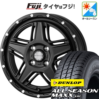 DUNLOP 【新品 軽自動車】軽トラ 軽バン オールシーズンタイヤ