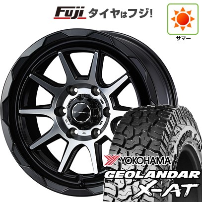 【新品】プラド/ハイラックス 夏タイヤ ホイール４本セット 265/60R18 ヨコハマ ジオランダー X-AT G016 ウェッズアドベンチャー マッドヴァンス 06 18インチ