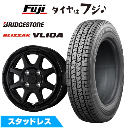 新品 タウンエーストラック専用 スタッドレスタイヤ ホイール４本セット 175/80R14 99/98N ブリザック VL10A ウェッズアドベンチャー スタットベルク 14インチ