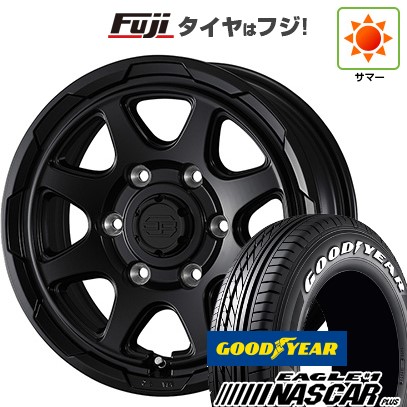 【新品】ハイエース200系 夏タイヤ ホイール4本セット 215/65R16 109/107R グッドイヤー イーグル ナンバーワン ナスカー プラス WEDS スタットベルク 16インチ