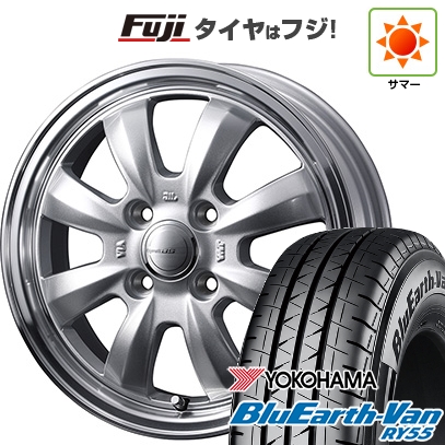 BluEarth 【新品 軽自動車】軽トラ 軽バン 夏タイヤ ホイール4本 