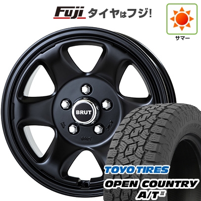 【新品】デリカD5 夏タイヤ ホイール4本セット 225/70R16 トーヨー オープンカントリー A/T III RBL トライスター BRUT BR-44 16インチ