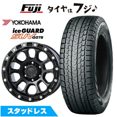 FJクルーザーホイール・スタッドレスタイヤセット 265/70R17 4本 アイスガード SUV G075 新品 FJクルーザー スタッドレスタイヤ