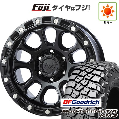 【新品】プラド/ハイラックス 夏タイヤ ホイール４本セット 265/65R17 BFグッドリッチ マッドテレーンT/A KM3 トライスター MKW M204 US Spec 17インチ