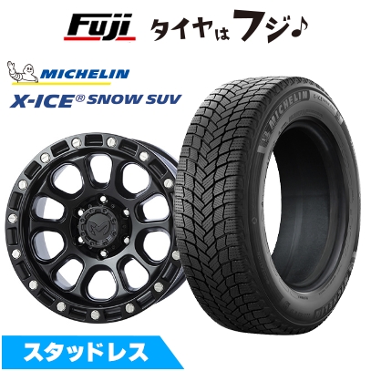 【新品】プラド/ハイラックス スタッドレスタイヤ ホイール4本セット 265/65R17 ミシュラン エックスアイス スノー SUV トライスター MKW M204 JP Spec 17インチ