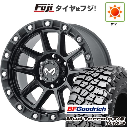【新品】プラド/ハイラックス 夏タイヤ ホイール４本セット 265/65R17 BFグッドリッチ マッドテレーンT/A KM3 トライスター MKW M205 US Spec 17インチ