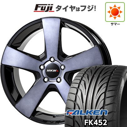 【新品国産5穴114.3車】 夏タイヤ ホイール4本セット 265/30R22 ファルケン FK452 MKW MK 007 22インチ : fuji 2202 100251 23325 23325 : フジコーポレーション