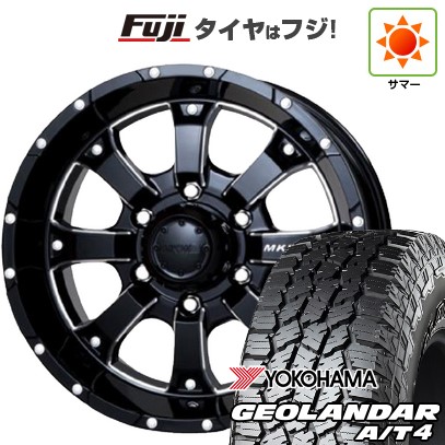 MKW. 16インチ. タイヤホイール４本セットヨコハマジオランダーAT GEOLANDAR 【新品国産車用 6穴139.7車】 夏タイヤ ホイール4本セット