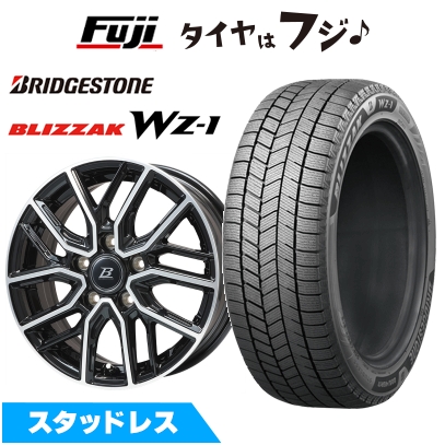 【新品】シエンタ 2022- スタッドレスタイヤ ホイール4本セット 185/65R15 ブリヂストン ブリザック WZ-1 ブランドルライン ヴァレーゼ 5.5J 15インチ