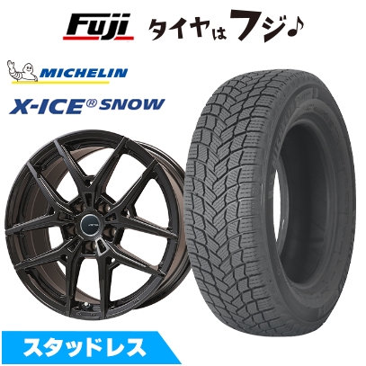 【新品】輸入車用 MINI（J01） スタッドレスタイヤ ホイール4本セット 205/50R17 ミシュラン エックスアイス スノー ビッグウエイ AFG VX 7J 17インチ