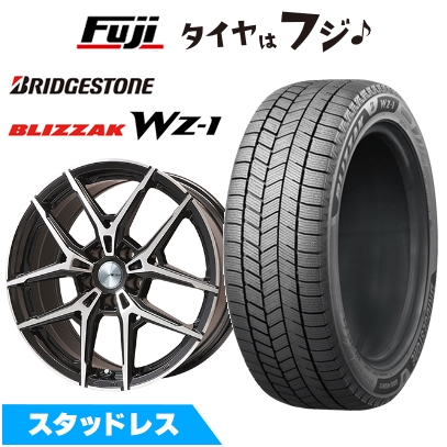 【新品】プジョー リフター スタッドレスタイヤ ホイール4本セット 215/60R17 ブリヂストン ブリザック WZ-1 ビッグウエイ AFG VX 7J 17インチ