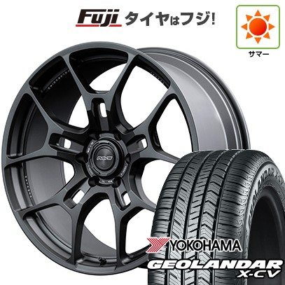 【新品国産車用 6穴139.7車】 夏タイヤ ホイール4本セット 265/40R22 ヨコハマ ジオランダー X-CV G057 RAYS レイズ ボルクレーシング G025 GC 22インチ