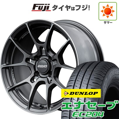 【新品 軽自動車】 夏タイヤ ホイール４本セット 165/50R16 ダンロップ エナセーブ EC204 レイズ ボルクレーシング G025 16インチ