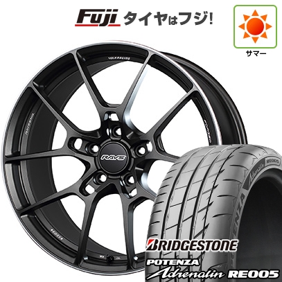 【新品】シビック タイプR(FL5) | 夏タイヤ ホイール4本セット | 265/35R18 | ポテンザ アドレナリン RE005 | G025 | 9.5J 18インチ
