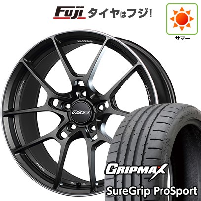 BluEarth - 新品国産車用 5穴114.3車 夏タイア 車輪4本仕掛ける 215/40R18 GRIP MAX シュアグリップ PRO SPORT BSW（押さえる） RAYS レイズ ボルクレーシング G025 18in 車、バイク、自転車-タイヤ、ホイール