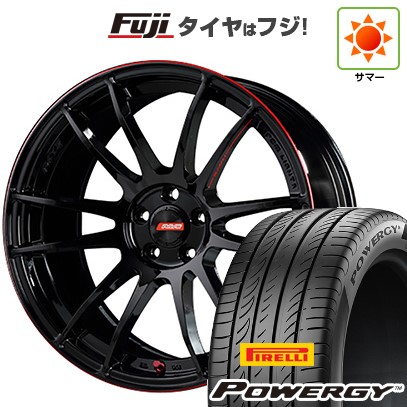 【新品国産車用 5穴114.3車】 夏タイヤ ホイール4本セット 235/55R18 ピレリ パワジー RAYS レイズ グラムライツ 57エクストリーム REV LIMIT EDITION 18インチ