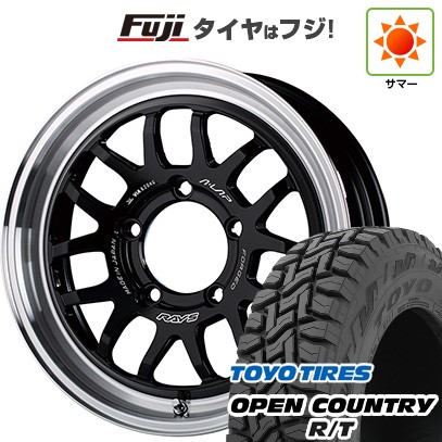 【新品】ジムニーシエラ/ジムニーノマド 夏タイヤ ホイール4本セット 215/70R16 トーヨー オープンカントリー R/T RBL レイズ A LAP-07X 16インチ