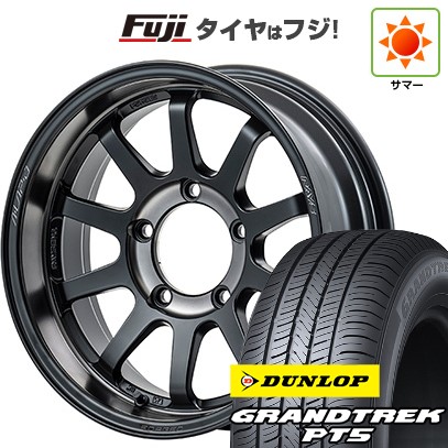 【新品】ジムニー 夏タイヤ ホイール４本セット 175/80R16 ダンロップ グラントレック PT5 レイズ A LAP-J 2324 LIMITED EDITION 16インチ