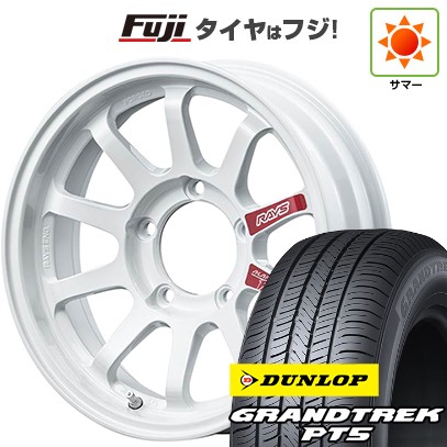 【新品】ジムニー 夏タイヤ ホイール４本セット 175/80R16 ダンロップ グラントレック PT5 レイズ A LAP-J PRO 16インチ