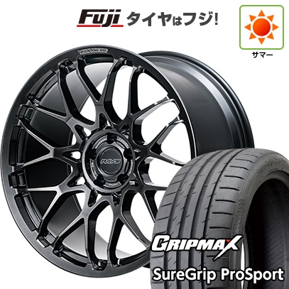 新品 40系アルファード用 夏タイヤ ホイール４本セット 245/40R21 GRIP MAX SUREGRIP PRO SPORT BSW（限定） レイズ ボルクレーシング G29 21インチ