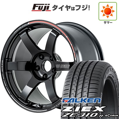 BFグッドリッチ - 新品国産車用 5穴114.3車 夏タイア 銀輪4本仕かける 225/45R18 ジークス ZE310R エコ幽客 押さえる RAYS ボルクレーシング TE37 SAGA S-plus TIME ATTACK 18in