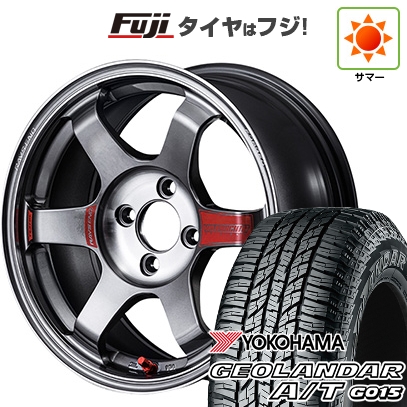 【新品国産車用5穴114.3】 | 夏タイヤ ホイール4本セット | 225/60R17 | ジオランダー A/T G015 OWL/RBL | TE37 サーガ SL 17インチ