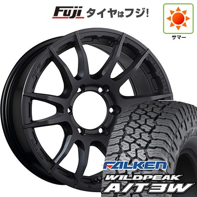 GEOLANDAR - 【新品国産車用 6穴139.7車】 夏タイア 銀輪４本仕かける 35X12.5R17 ファルケン ワイルドピーク A/T3W レイズ グラムライツ 57XR-X 17in