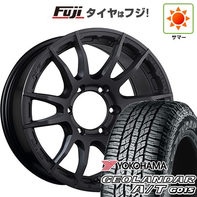 【新品国産車用 6穴139.7車】 夏タイヤ ホイール４本セット 285/70R17 ヨコハマ ジオランダー A/T G015 OWL/RBL レイズ グラムライツ 57XR-X 17インチ