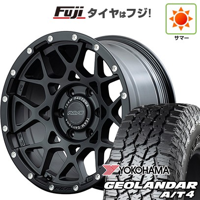 【新品】ランクル300 夏タイヤ ホイール４本セット 275/55R20 ヨコハマ ジオランダー A/T4 G018 RBL レイズ デイトナ M8 20インチ