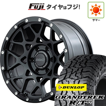 新品 ランクル300 夏タイヤ ホイール4本セット 275/55R20 ダンロップ グラントレック R/T01 RBL RAYS レイズ デイトナ M8 9J 20インチ