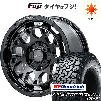 【新品国産車用 6穴139.7車】 夏タイヤ ホイール４本セット 275/70R17 BFグッドリッチ オールテレーンT/A KO2 RWL/RBL レイズ デイトナ M9+ 17インチ
