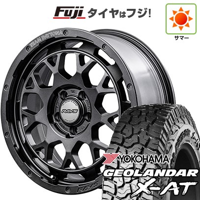 【新品国産車用 5穴114.3車】 夏タイヤ ホイール4本セット 225/65R17 ヨコハマ ジオランダー X-AT G016 OWL RAYS レイズ デイトナ M9+ SPEC-M 17インチ