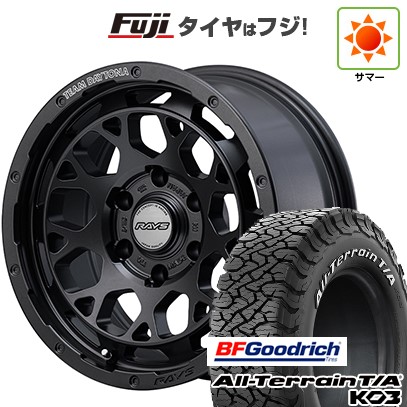 【新品国産車用 6穴139.7車】 夏タイヤ ホイール4本セット 285/70R17 BFグッドリッチ オールテレーンT/A KO3 RWL RAYS レイズ デイトナ M9+ SPEC-M 17インチ