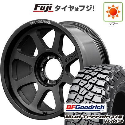 【新品】ランクル300 夏タイヤ ホイール４本セット 285/65R18 BFグッドリッチ マッドテレーンT/A KM3 レイズ デイトナ D108 18インチ