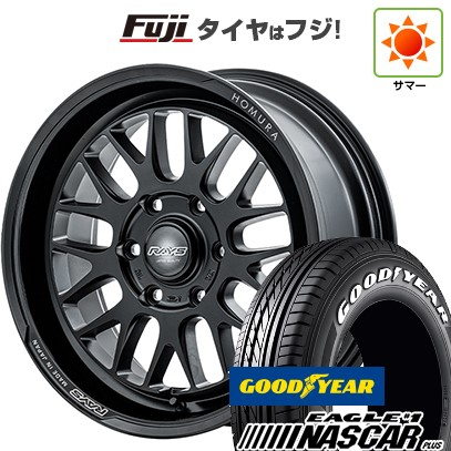 【新品】御機嫌はやりっ児200系 夏タイア 車輪4本仕掛ける 215/60R17 109/107R グッドイヤー 鷲 はやりっ児 茄子鉄道車両 つけ加える RAYS ホムラ 2X9L-RA 17in 車、バイク、自転車-自動車