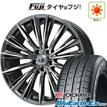 BluEarth - 【新品国産車用 5穴114.3車】 夏タイア 車輪4本仕掛ける 225/35R19 ヨコハマ 青碧地びた ES32 RAYS レイズ ベルサス ストラテジーア ヴォウジェ 19in 自動車-車、バイク、自転車
